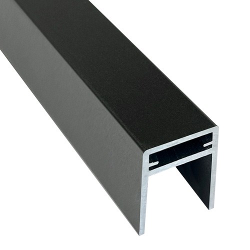 П-профиль Алюминиевый EasyDecking 35x25 Черное дерево купить в Арзамасе