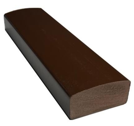 Лавочный брус Ecodecking Некст полнотелый глянцевый 70х35 шоколад купить в Арзамасе