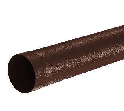 Водосток Aquasistem, Система 150/100 - Труба водосточная 1.00м RAL 8017 Коричневый matt купить в Арзамасе