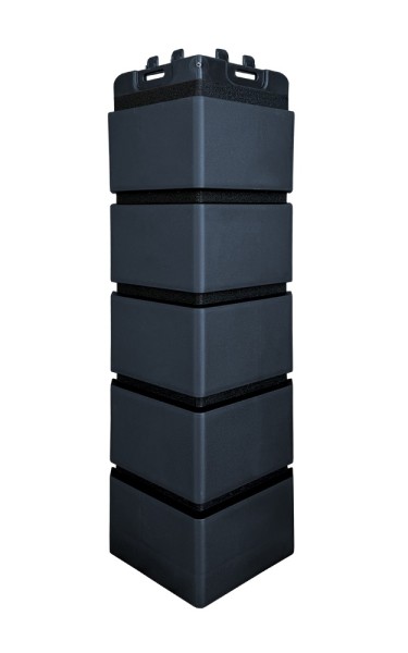 Угол Grand Line клинкерный кирпич ПРЕМИУМ Графит (шов RAL 9005) купить в Арзамасе