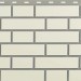 Фасадная панель Альта-Профиль, Кирпич Клинкерный, Белый купить в Арзамасе