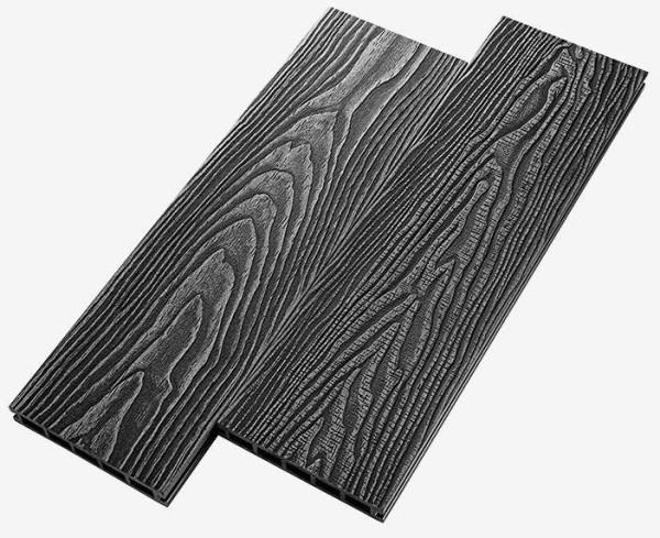 Террасная доска из ДПК RusDecking Unodeck Vintage - Графит купить в Арзамасе