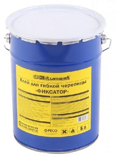 Клей для гибкой черепицы BITUMAST 5 л купить в Арзамасе