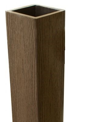 Столб опорный Woodvex Co-Extrusion Кофе купить в Арзамасе