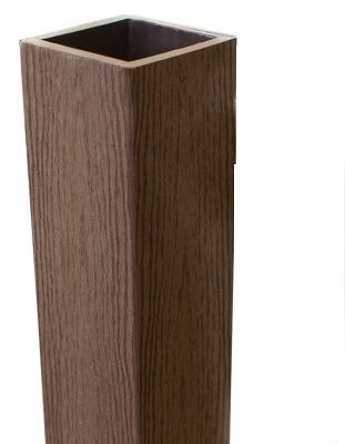 Столб опорный Woodvex Co-Extrusion Темно - Коричневый купить в Арзамасе